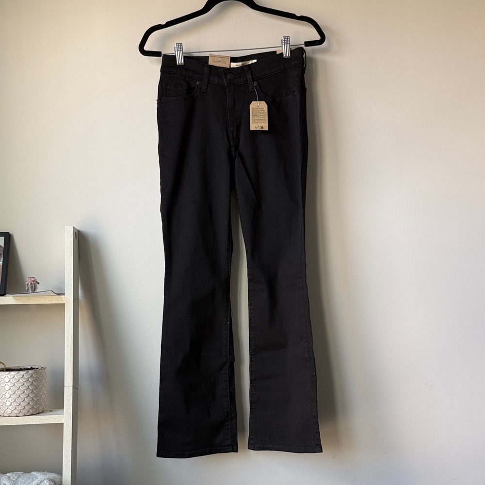 Levi's Women's Flare Black Jeans